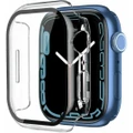 For Apple Watch 8 7 SE 2022 6 49mm Glass Case Cover Screen Protector-For Apple Watch 49mm-Clear-2 Packs
