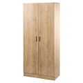 Maclaren Macey Double Door Cupboard Storage Cabinet Oak