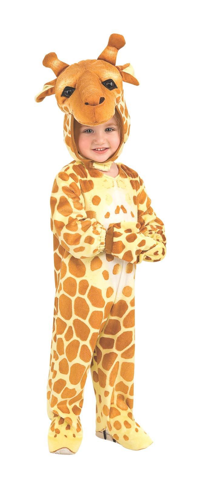 Safari Animal Giraffe Baby Dress Up Halloween Costume w/Hood Size S