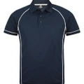ELITE | Mens Contrast Piping Sports Polo Shirts