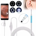Vicanber 3 in 1 Ear Wax Remover Cleaner HD Camera Endoscope Spoon Pick Cleaning Tool