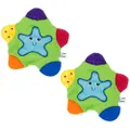 2pc Lamaze Sammy the Starfish Blankie Baby/Infant Educational Soft Blanket Toy