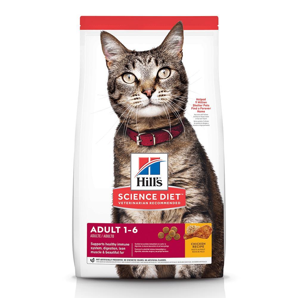 Hills Adult 1+ Optimal Care Dry Cat Food Chicken 6kg