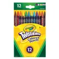 Crayola Twistables Coloured Pencil (12pk)