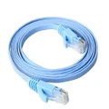 1m BLUE Lenovo CAT6 RJ45 Patch Lead Ethernet Flat Network Cable