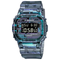Casio G-Shock DW-5600NN-1 Digital Glitch Blazing Resin Strap Watch Blue Black