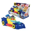 Tomy Toomies 3in1 Transforming 26x14.5cm Batmobile w/ Batman/Robin Kids Toy 12m+