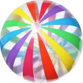 Airtime Beach Ball Rainbow Colour Inflatable Pool Toy