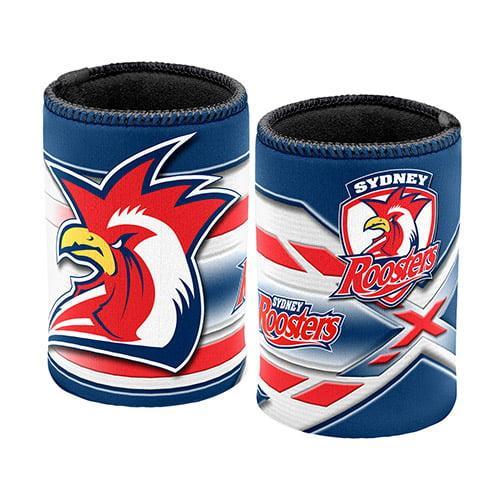 Sydney Roosters NRL Beer Can Bottle Cooler Stubby Holder Cosy