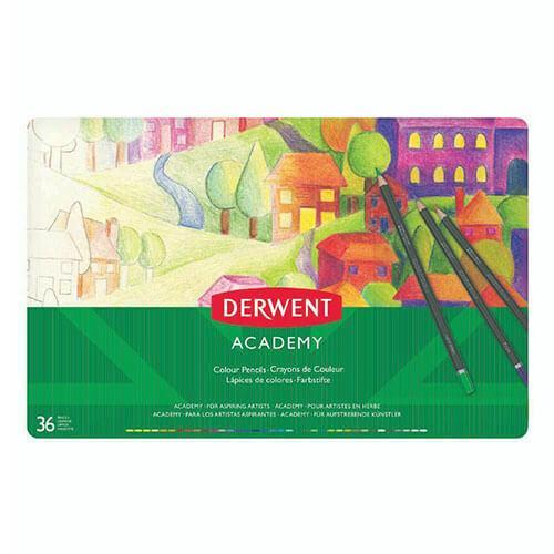Derwent Academy Coloured Pencil - 36pcs