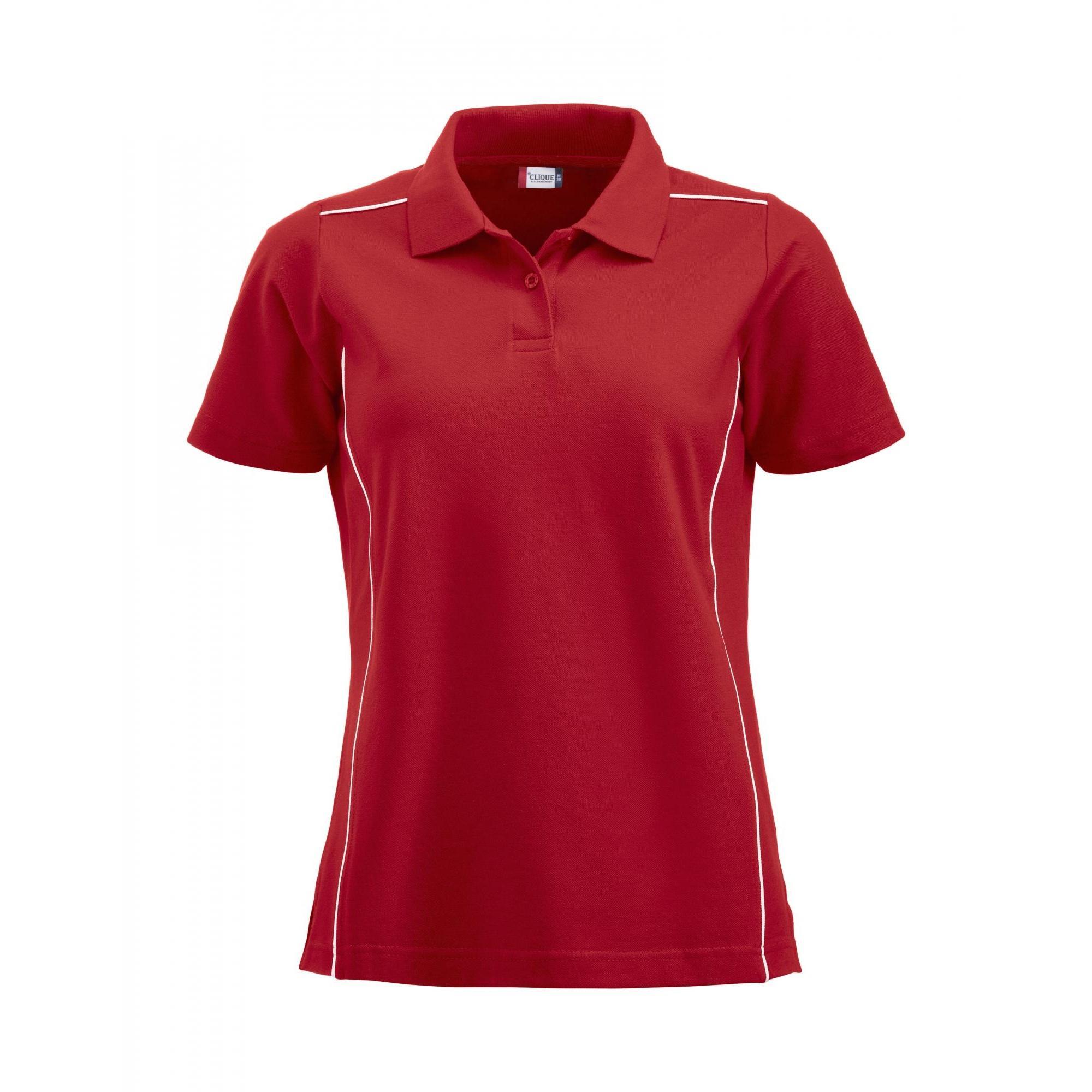 Clique Womens/Ladies New Alpena Polo Shirt (Red) (L)