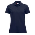 Clique Womens/Ladies Manhattan Polo Shirt (Dark Navy) (XS)
