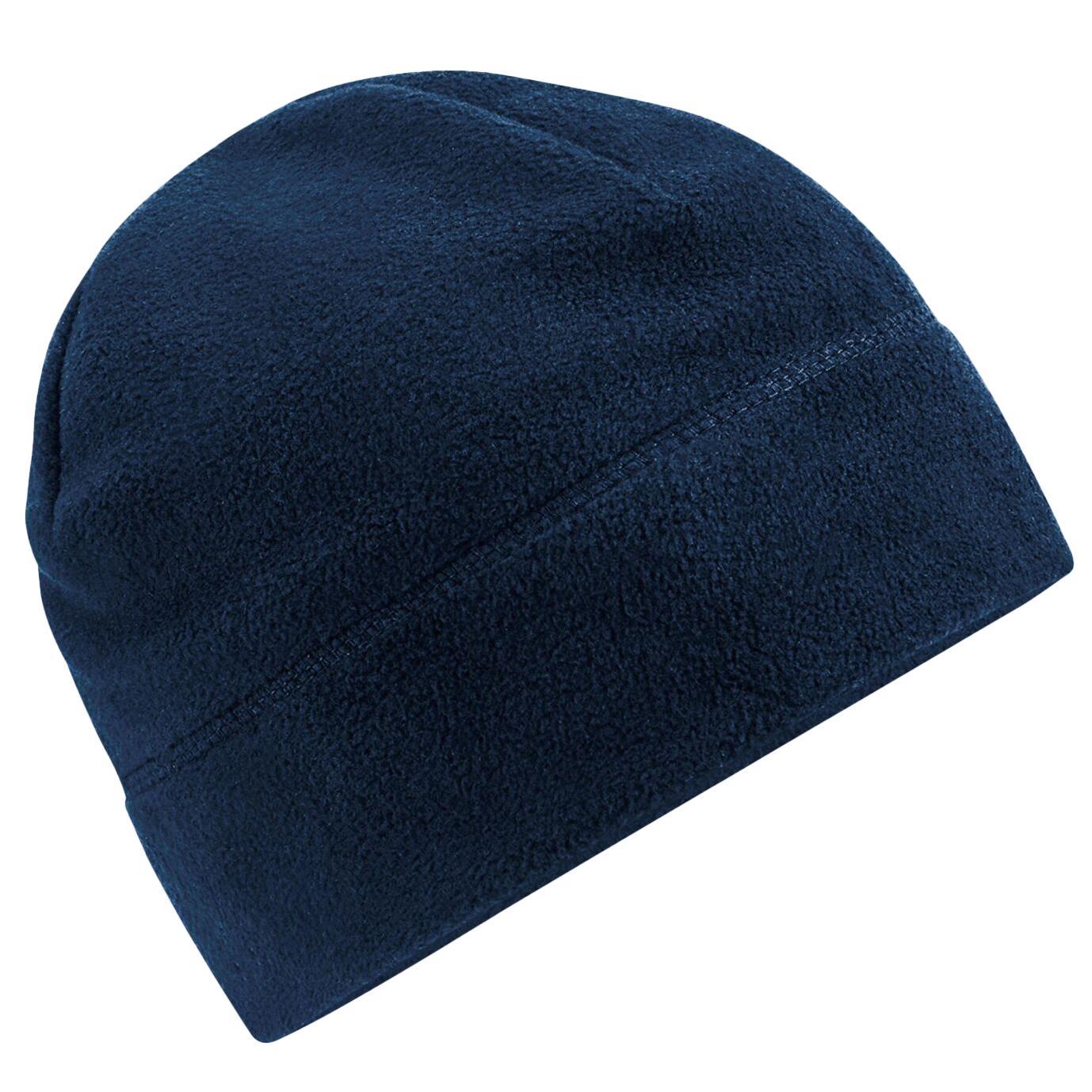 Beechfield Unisex Adult Fleece Recycled Beanie (French Navy) (One Size)