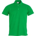Clique Mens Basic Polo Shirt (Apple Green) (XS)