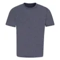 AWDis Adults Unisex Just Cool Urban T-Shirt (Navy Urban Marl) (XL)