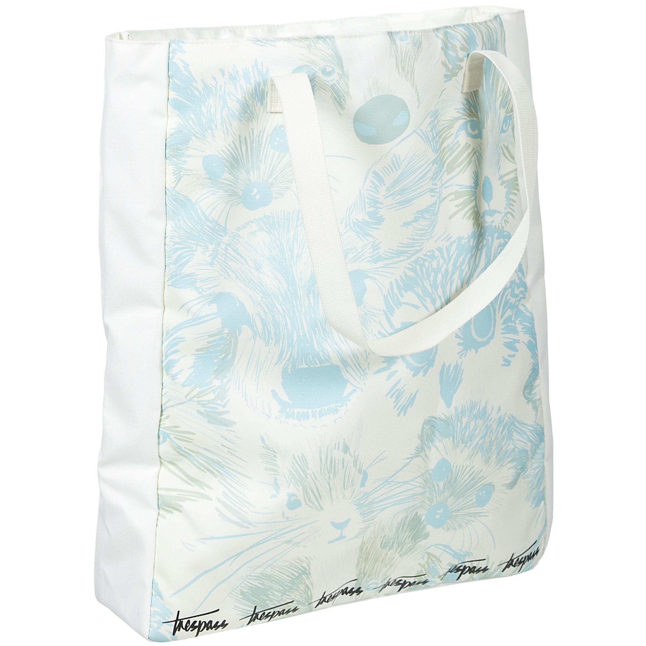 Trespass Julius Reusable Shopping Tote Bag (Ghost Tropical) (One Size)