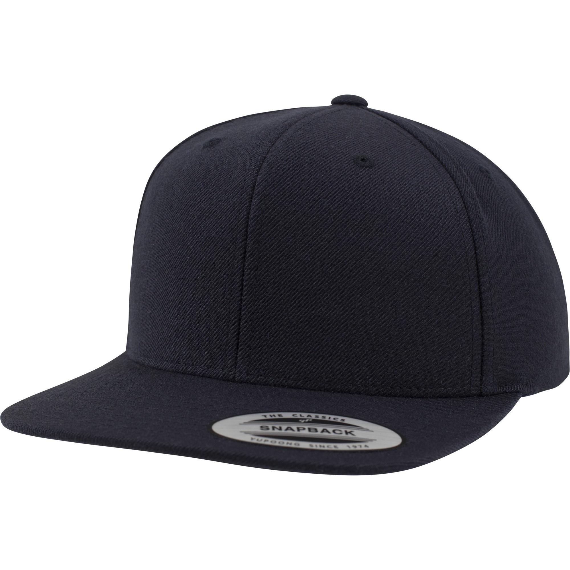 Yupoong Mens The Classic Premium Snapback Cap (Dark Navy/Dark Navy) (One Size)