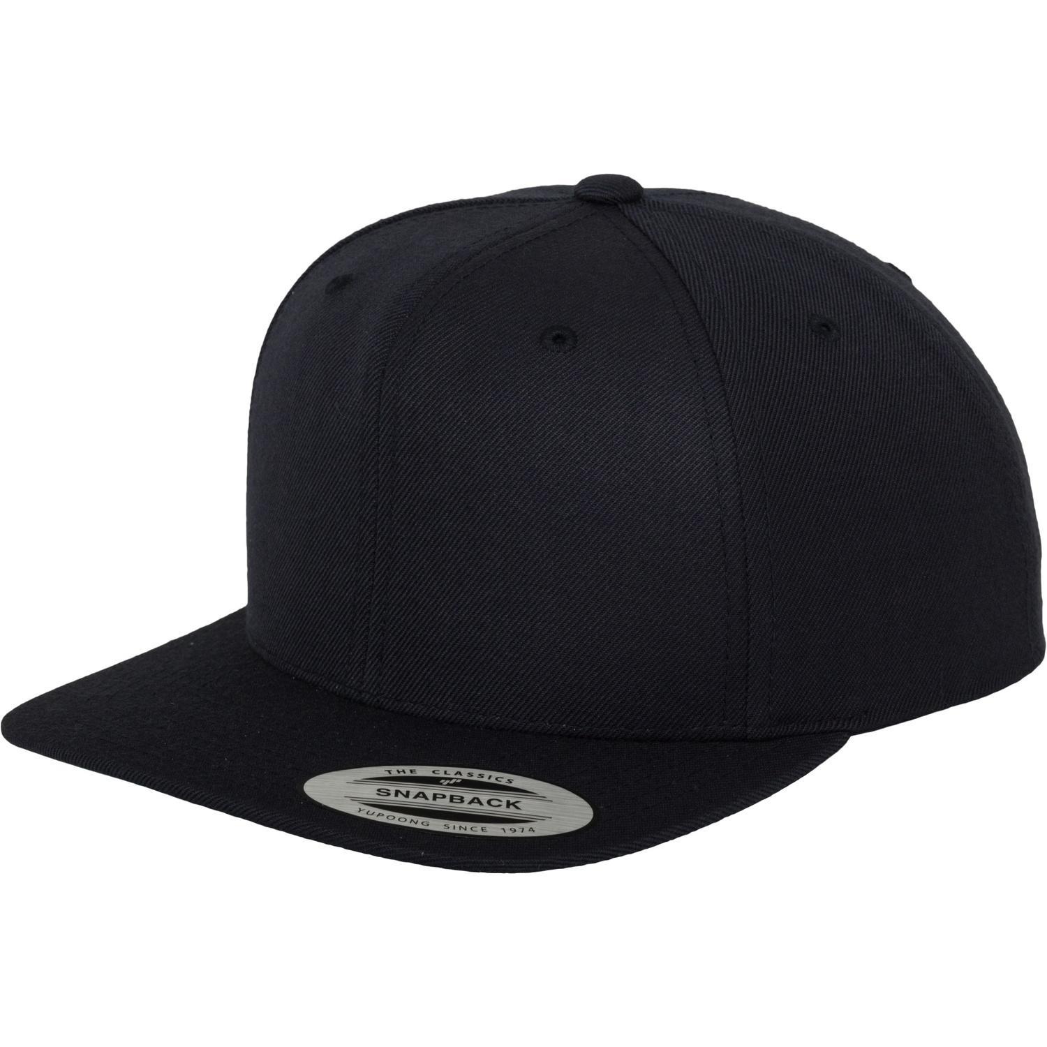 Yupoong Mens The Classic Premium Snapback Cap (Dark Navy) (One Size)