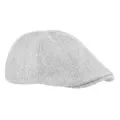 Beechfield Unisex Ivy Flat Cap / Headwear (Light Grey) (One Size)