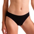 Silky Womens/Ladies Dance Invisible High Cut Brief (Black) (Small)