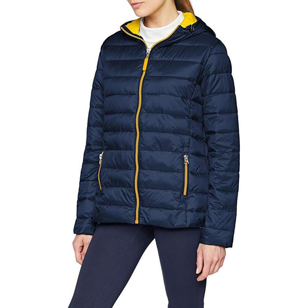 Result Urban Womens/Ladies Snowbird Hooded Jacket (Navy/Yellow) (M)