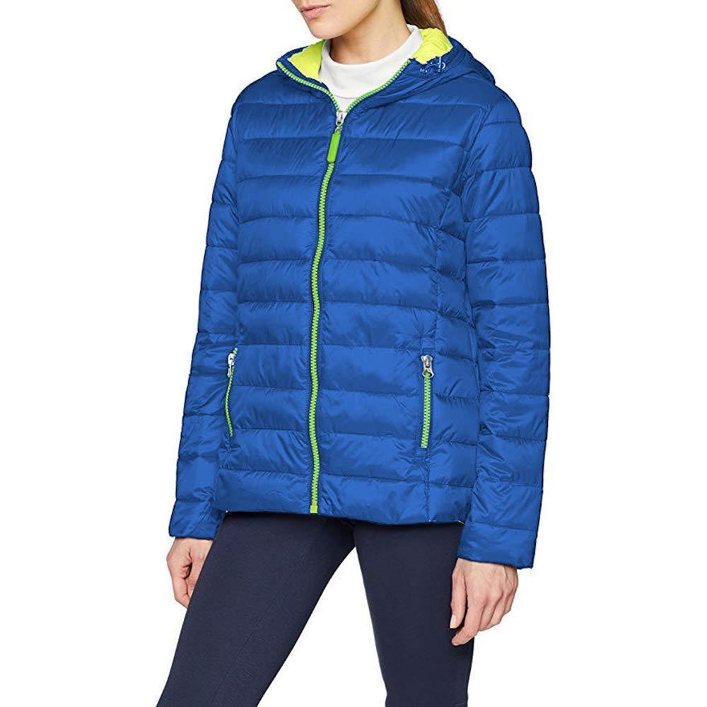 Result Urban Womens/Ladies Snowbird Hooded Jacket (Ocean/Lime) (M)