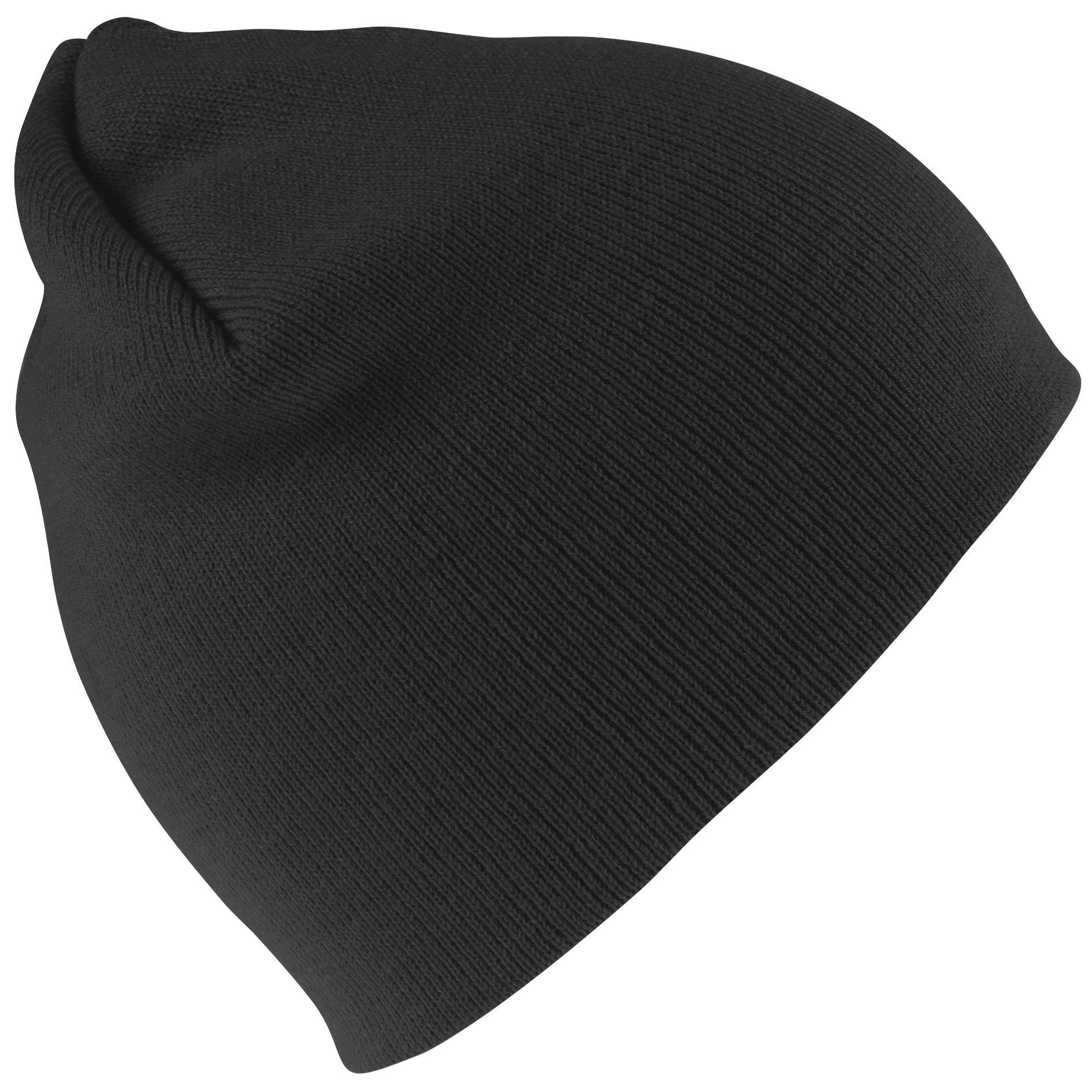 Result Pull On Soft Feel Acrylic Winter Hat (Black) (One Size)