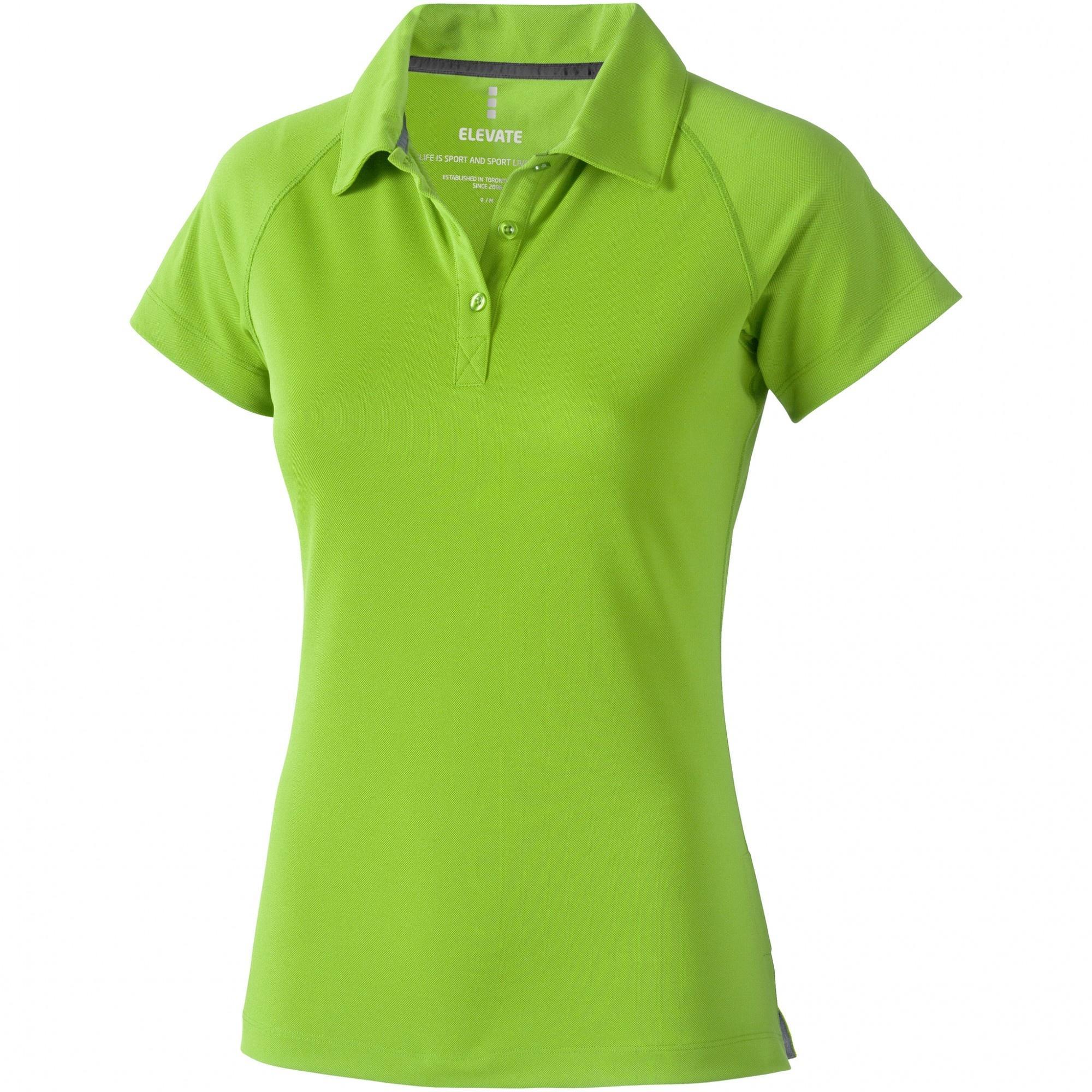 Elevate Womens/Ladies Ottawa Short Sleeve Ladies Polo (Apple Green) (XL)