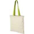 Bullet Nevada Cotton Tote (Natural/Apple Green) (One Size)