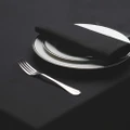 Belledorm Amalfi Round Table Cloth (Black) (One Size)