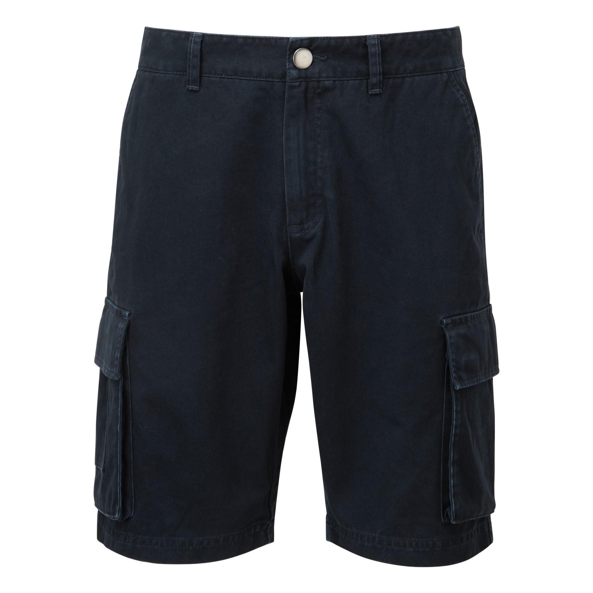 Asquith & Fox Mens Cargo Shorts (Navy) (XL)