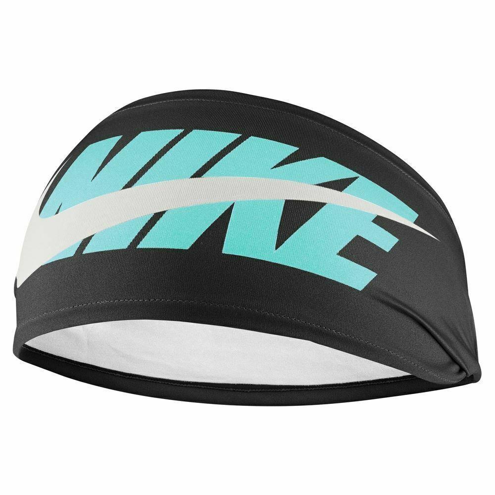 Nike Wide Headband (Black/Copa Sail) (One Size)