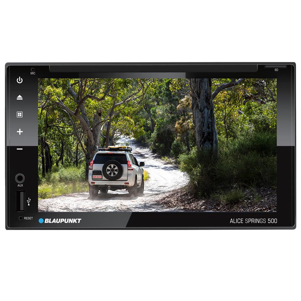 BLAUPUNKT - ALICESPRINGS500 Double DIN CD/DVD Bluetooth with PHONELINK