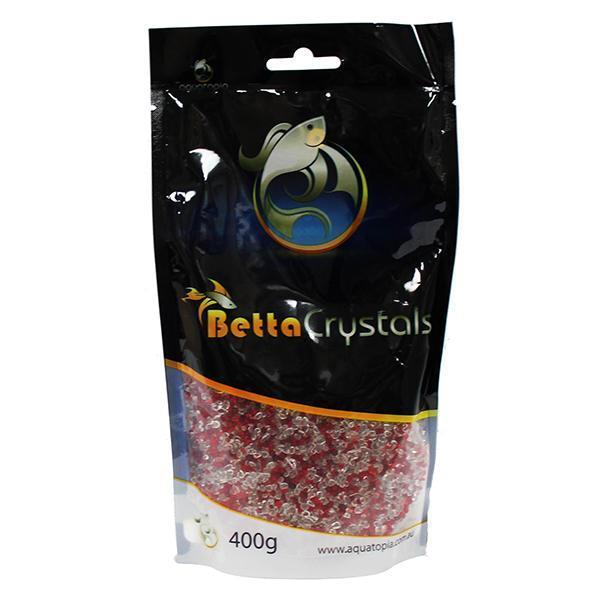 Aquarium Betta Crystals for Fish Tanks - 400g - Red (Aquatopia)