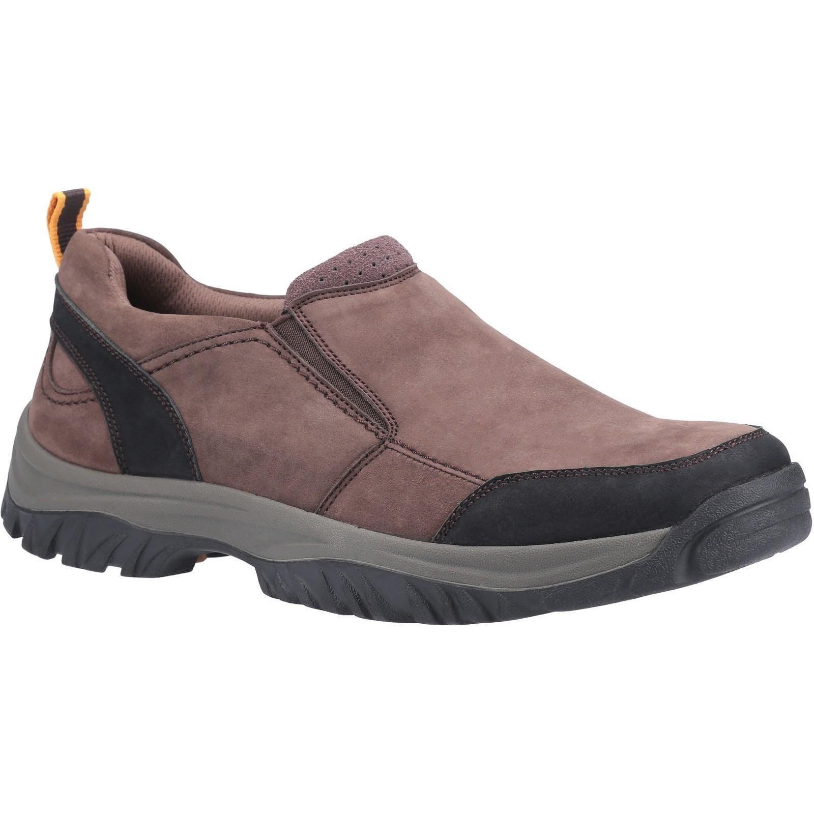 Cotswold Mens Boxwell Nubuck Leather Hiking Shoe (Brown) (11 UK)