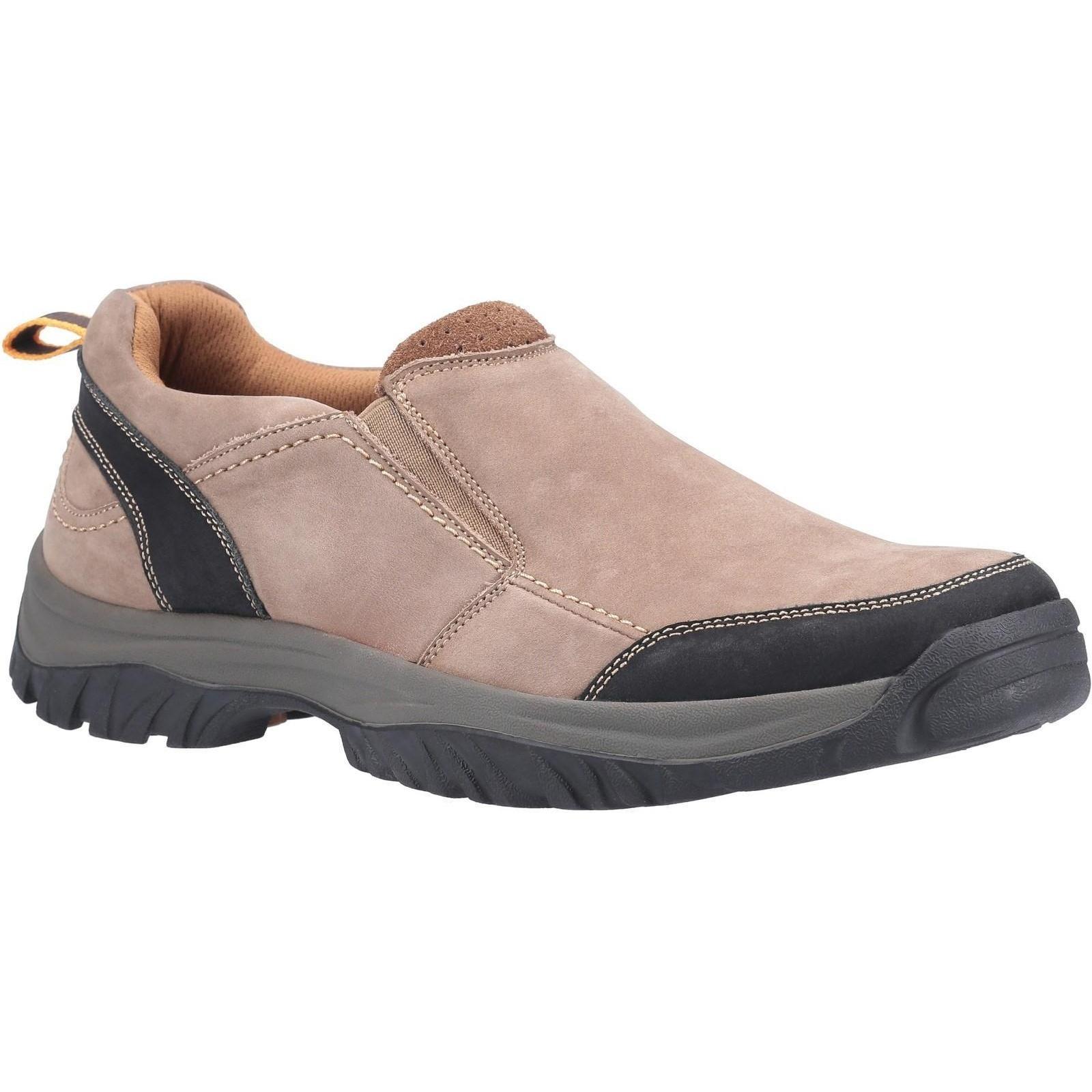 Cotswold Mens Boxwell Nubuck Leather Hiking Shoe (Tan) (12 UK)