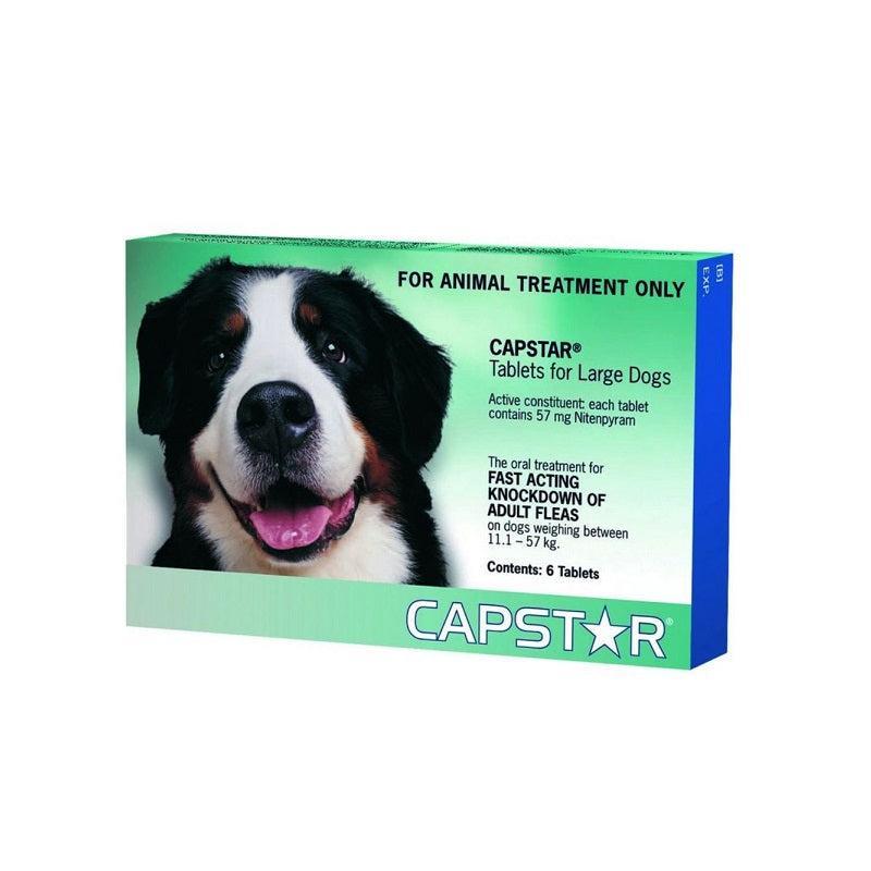 Capstar Flea Treatment For Large Dogs (6 Tablets)