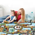 Kids Children City Road Play Mat Car Road Playmat Educational Gifts-Style 1