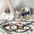Kids Children City Road Play Mat Car Road Playmat Educational Gifts-Style 2