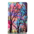 Color Tree Luxury Genuine Leather Case for Samsung Galaxy Tab A6 10.1 SM T580 T580N T585 T585C Tablet PC Cover Case Colormix