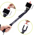 Yunteng C 188 Extendable Handheld Tripod Monopod Adapter Self Held with Phone Clip for iPhone 5S 6 Samsung Huawei Lenovo Nokia Sony BlackBerry Phone DSLR Camera Gopro 1 2 3 3 4