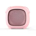 Smalody Mini Bluetooth Speaker Portable Sound Box Cute Rabbit Speakers with Microphone TF Slot for iPhone Samsung Smart Phone pink