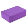 EVA Foam Brick Provides Stability and Balance Support Bricks for Exercise Pilates Workout Fitness purple