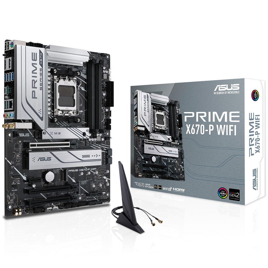 ASUS Prime X670-P WIFI-CSM AM5 ATX Motherboard