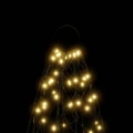 Christmas Tree on Flagpole Warm White 500 LEDs 300 cm vidaXL
