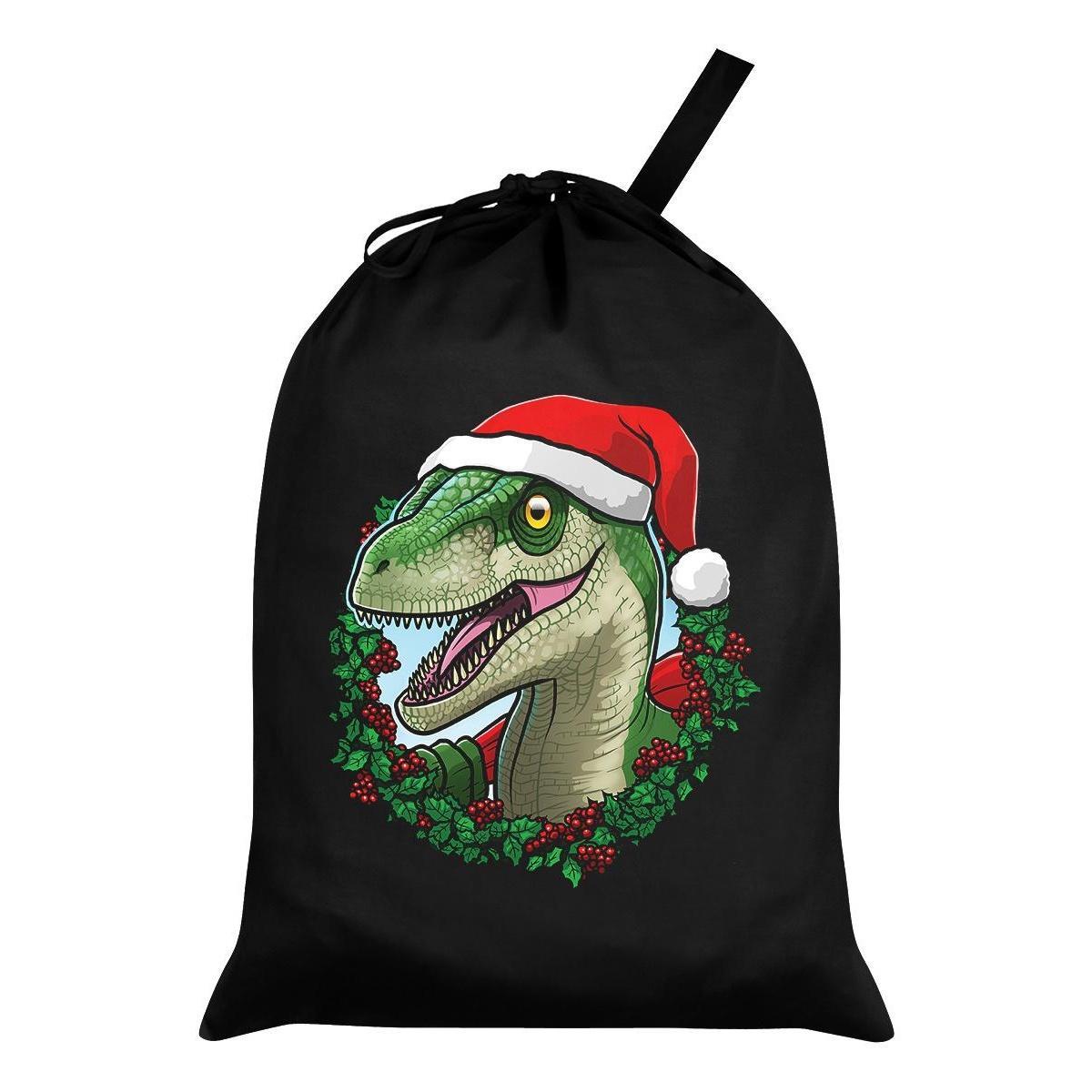 Grindstore Festive Rex Christmas Santa Sack (Black) (One Size)