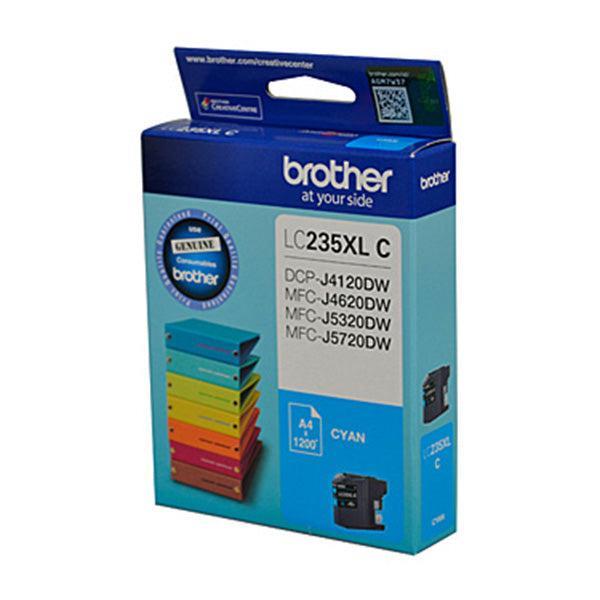 Brother LC235XL Ink Cart Up To 1200 Pages - Cyan