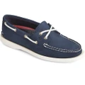 Sperry Womens/Ladies Authentic Original Leather Boat Shoes (Navy) (6 UK)