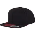 Flexfit by Yupoong Unisex Roses Print Snapback Cap (Black/Red) (One Size)
