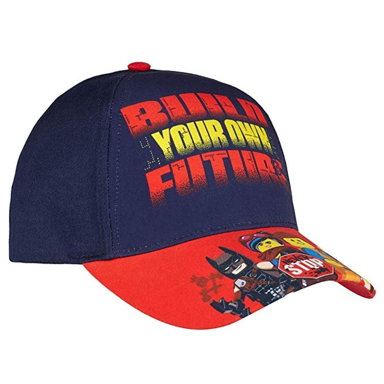 Lego Movie 2 Kids/Childrens Characters Cap (Navy/Red) (52cm)